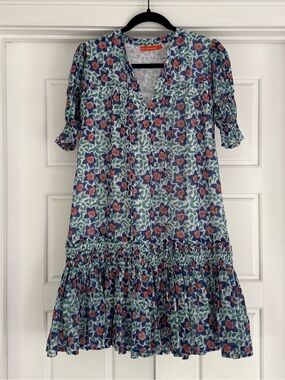 Oliphant Smock Mini Dress, XS